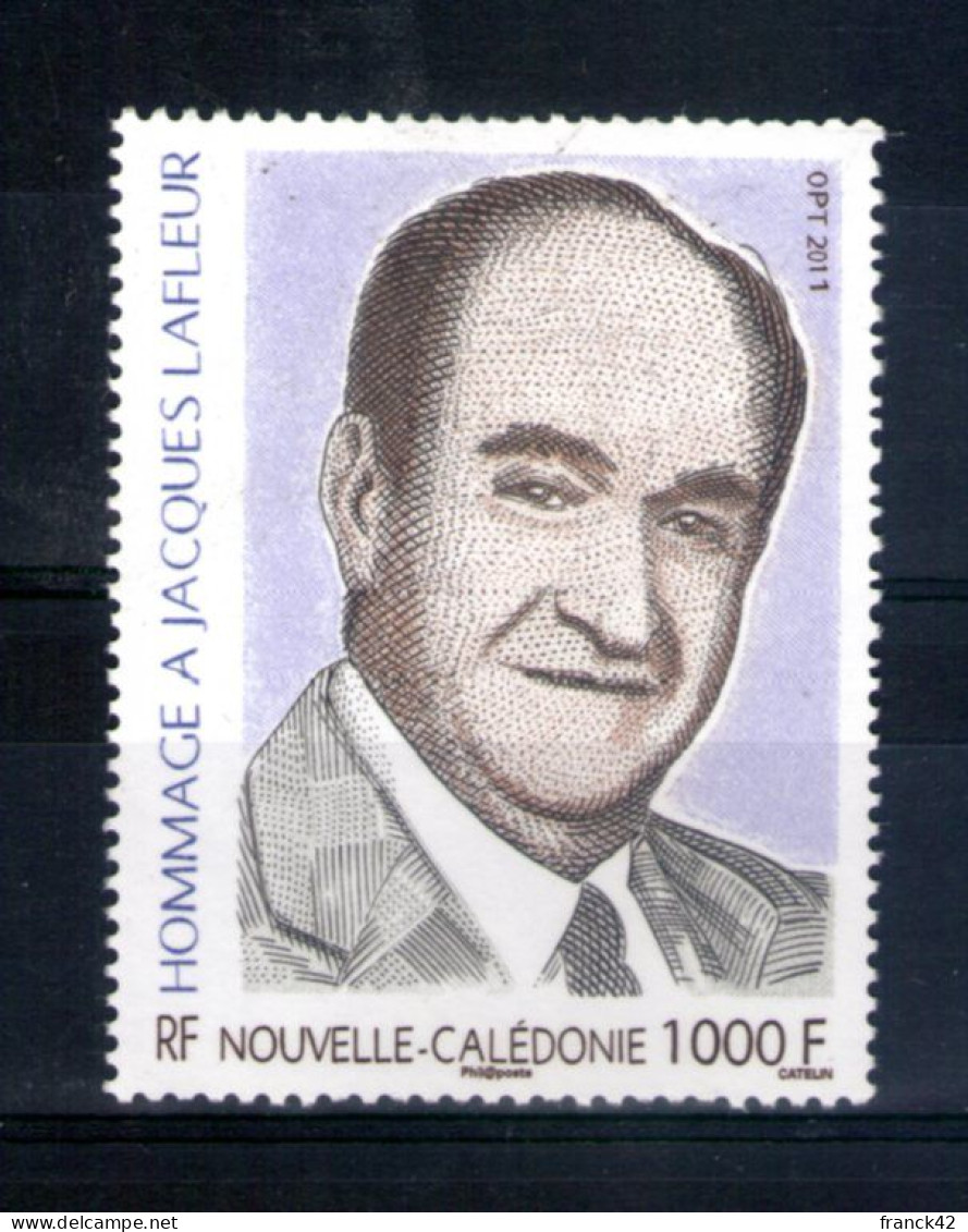 Nouvelle Calédonie. Jacques Lafleur. 2011 - Unused Stamps