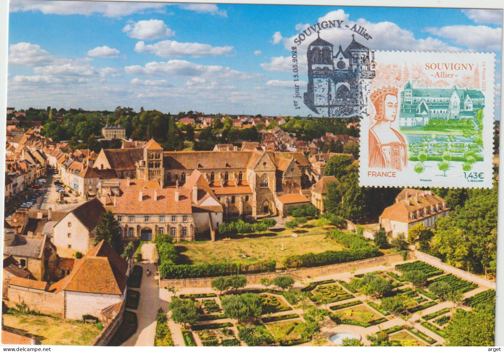 Carte Maximum FRANCE (SOUVIGNY) Obl Sp Ill 1er Jour (Ed FDC) - 2020-…