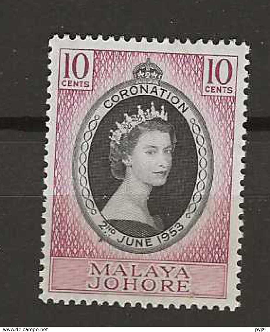 1953 MH Johore Mi 140 - Johore