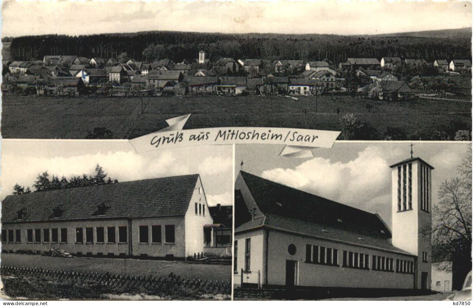 Gruss Aus Mitlosheim Saar - Kreis Merzig-Wadern