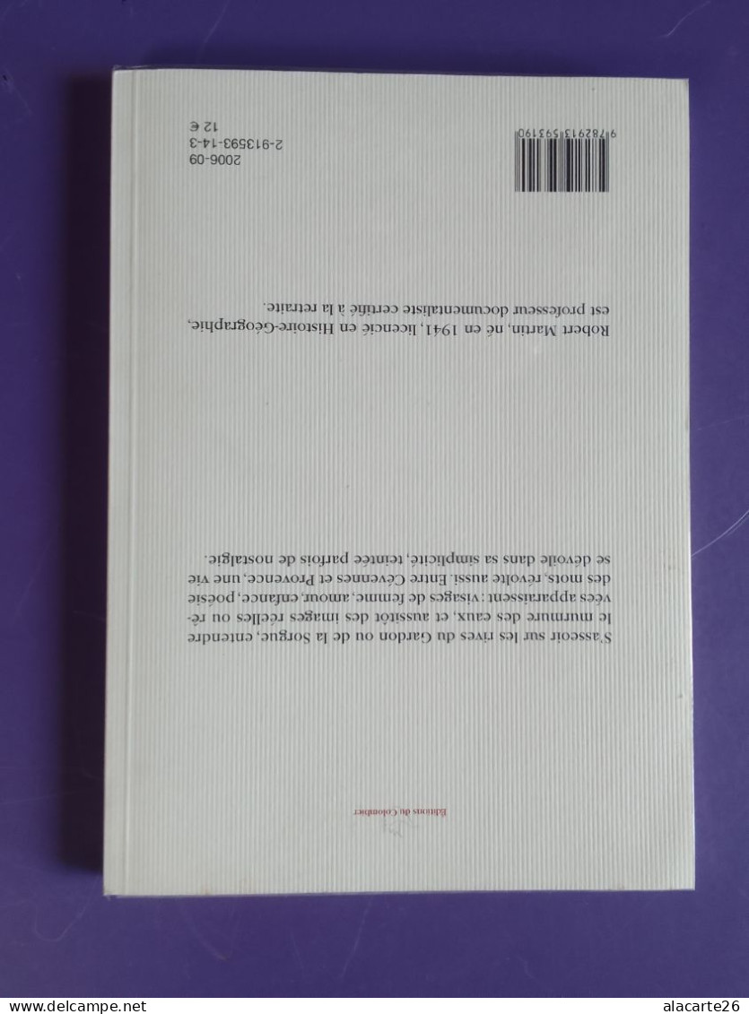 ENTRE SORGUE ET GARDON - Recueil De Poèmes / ROBERT MARTIN - Auteurs Français