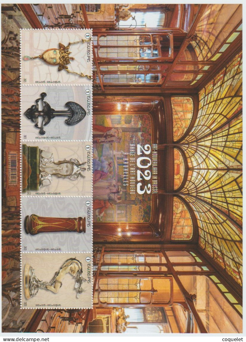 Belgique BL 316 XX  L'Année De L'art Nouveau à Bruxelles - Unused Stamps