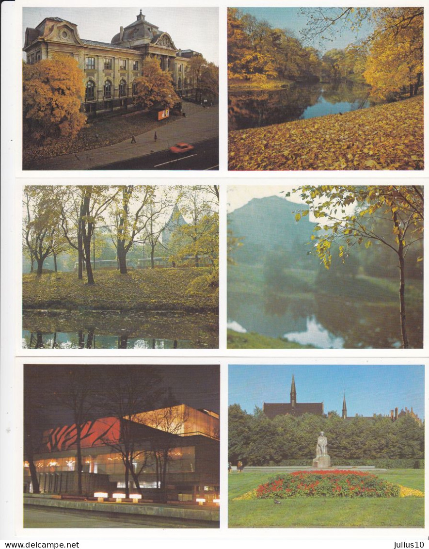 LATVIA Riga 18 Postcards In Holder. #A1 - Lettland