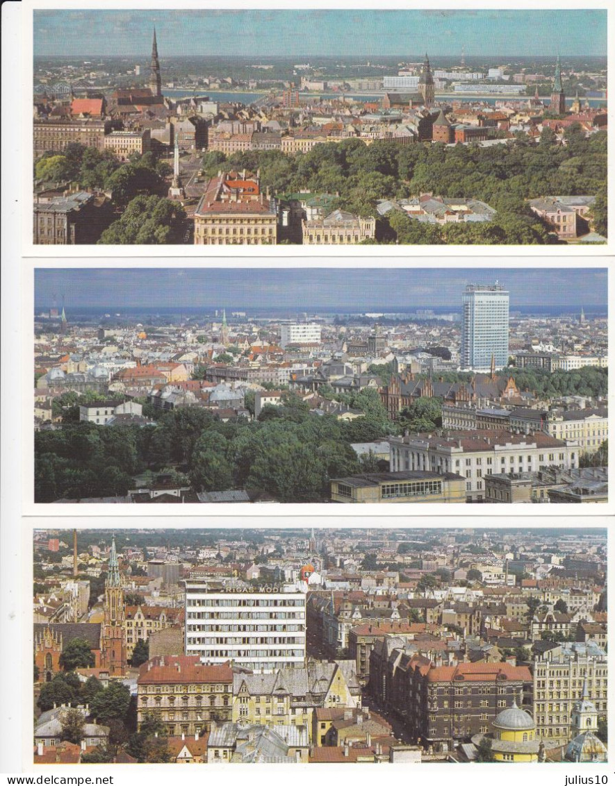 LATVIA Riga 18 Postcards In Holder. #A1 - Lettland