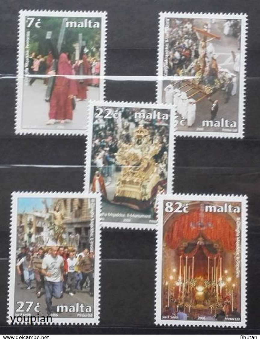 Malta 2006, Processions, MNH Stamps Set - Malta