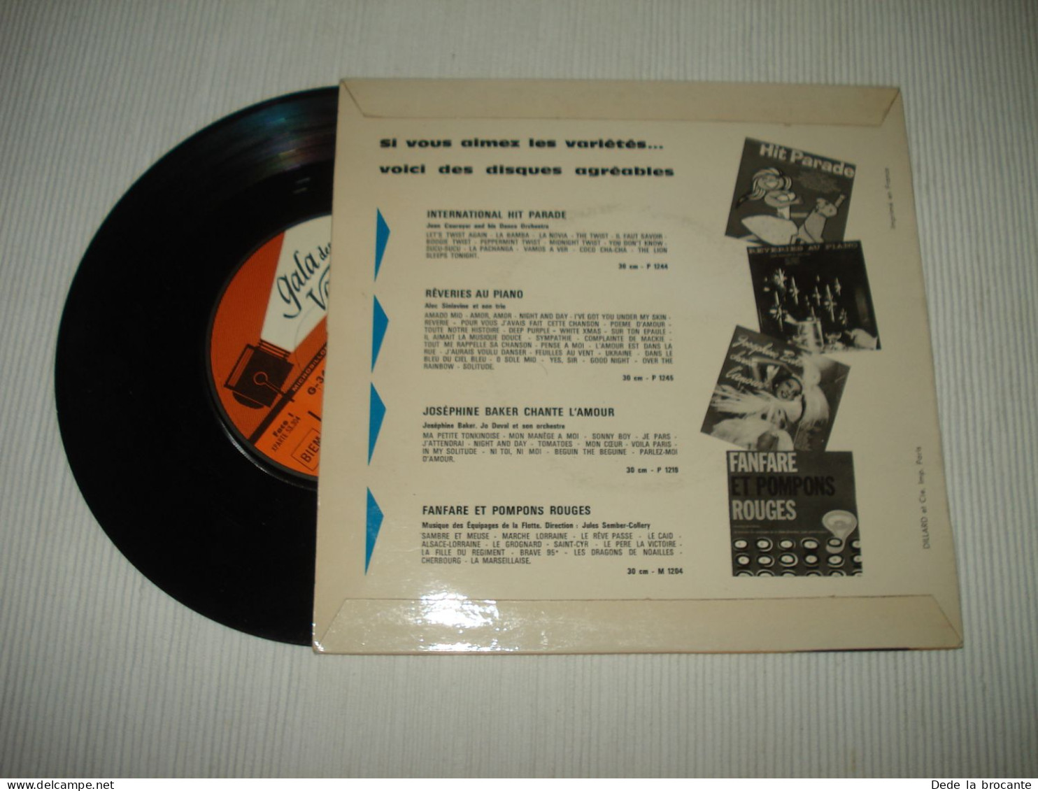 B13 / L'Orchestre Jean-Claude Pelletier - 7"- 33 T - G-342 - FR 19??  EX/EX - Formats Spéciaux