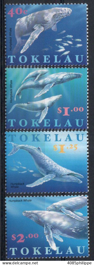 TOKELAU Timbres-Poste N°242** à 245** Neufs Sans Charnières TB Cote : 10€00 - Tokelau