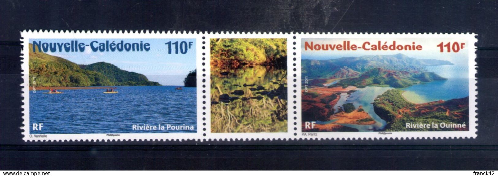 Nouvelle Calédonie. Paysages. Rivieres. 2011 - Unused Stamps