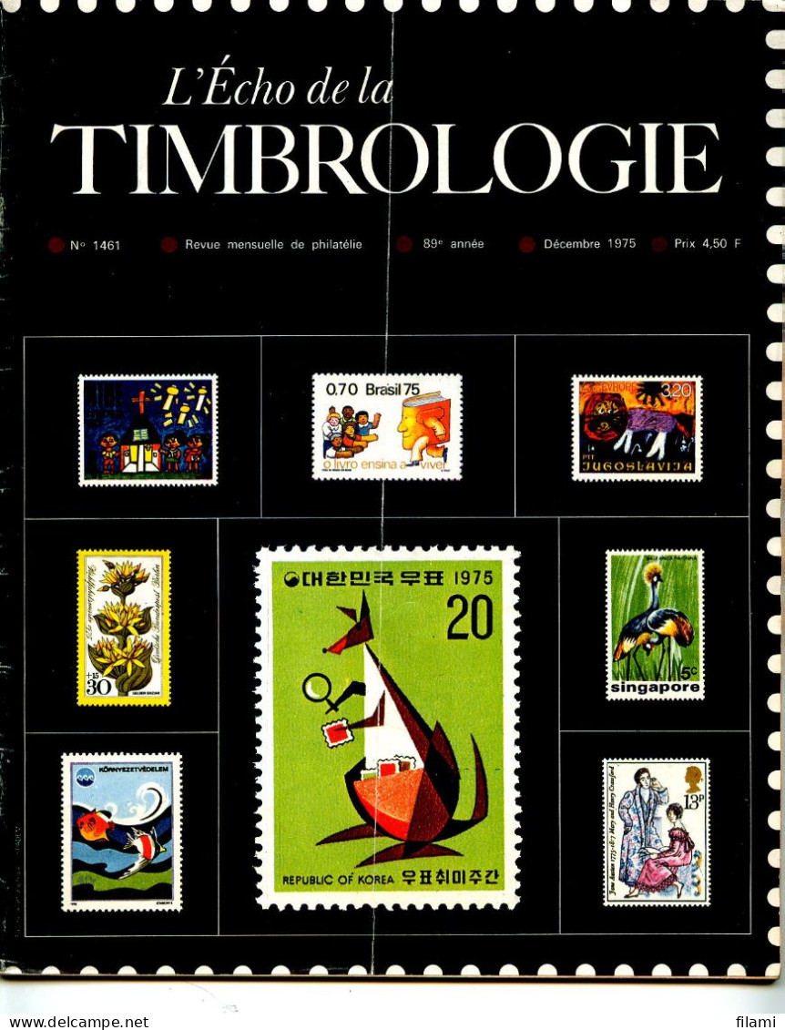 L'écho De La Timbrologie,Pasteur Roulettes,type Blanc,cachets Alsace-Lorraine 1940/44,griffe Propagande Postale 1915-20 - Francesi (prima Del 1940)
