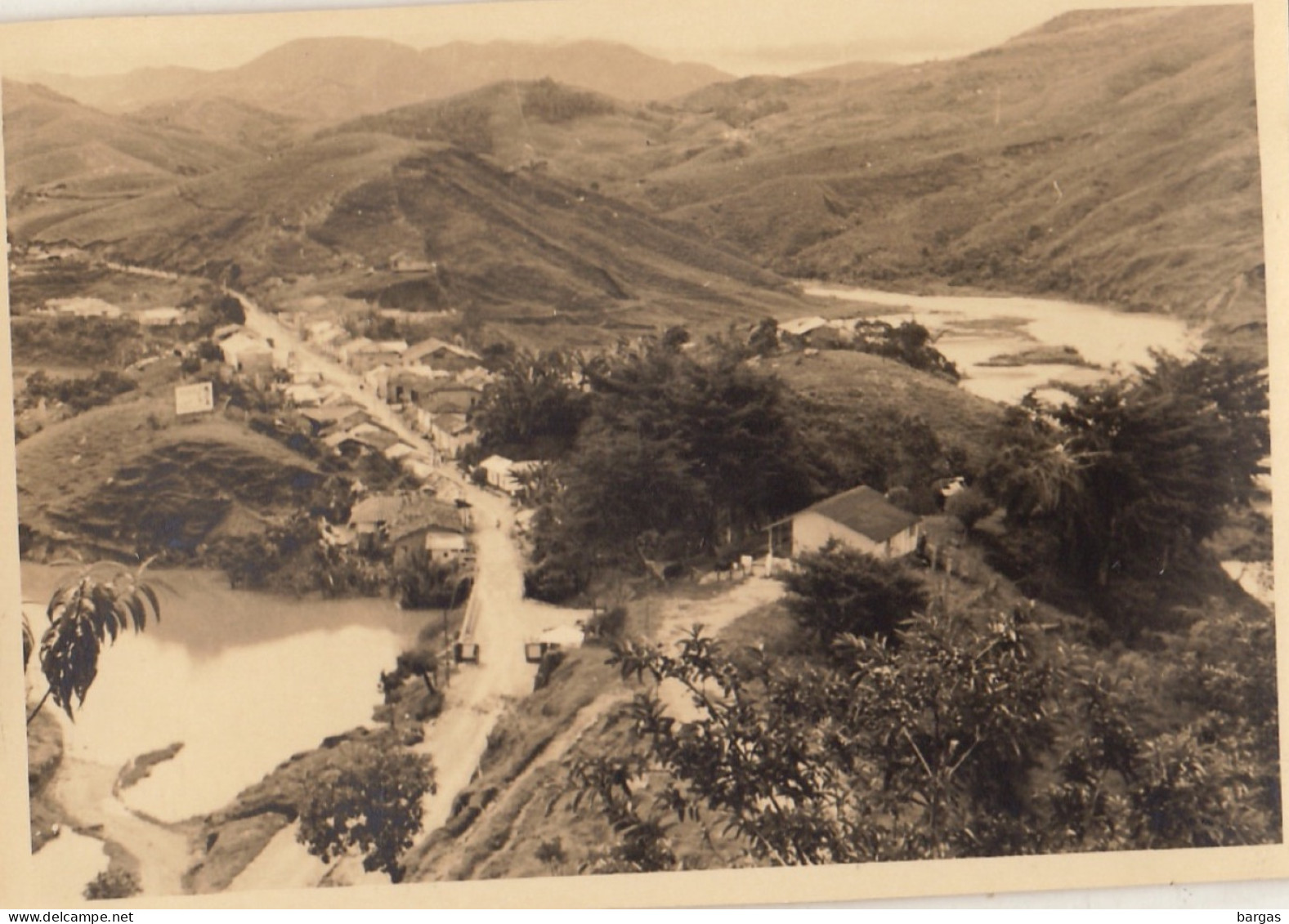 Photo Ancienne De La Colombie Rio Guadalupe Santander - America