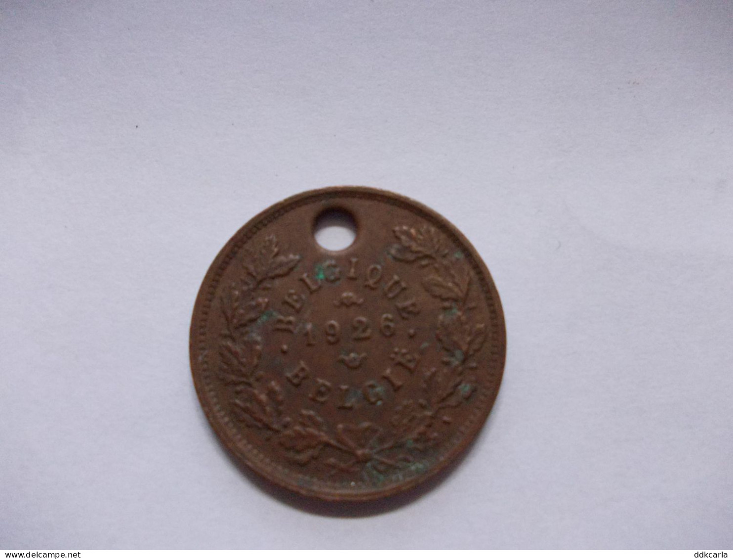 Oude Gemeentepenning Honden Taks Penning Medaille 1926 Uit België/Belgique - Hondenpenning - Other & Unclassified