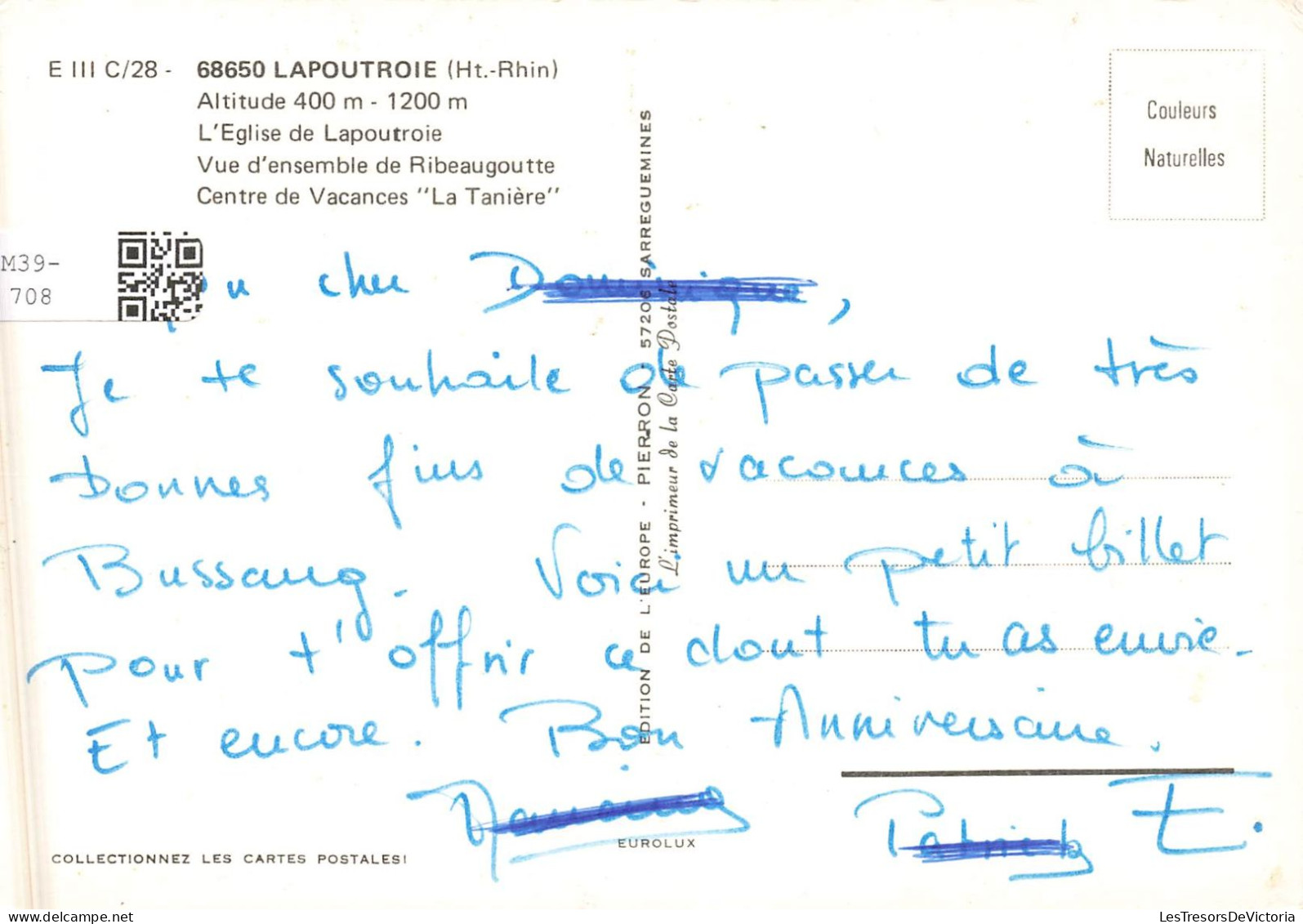 FRANCE - Lapoutroie - Ribeaugoutte - Multivues - Colorisé - Carte Postale - Lapoutroie