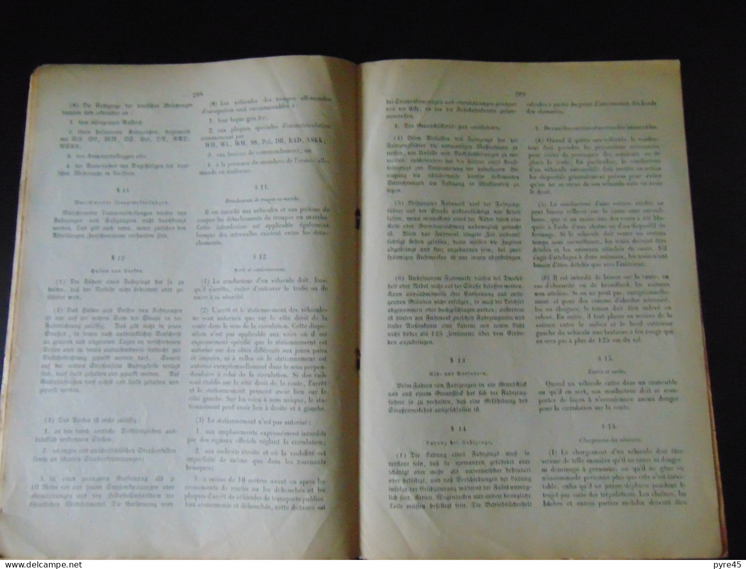 Journal Officiel Des Décrets Du Commandant Militaire, N) 26,  1941 ( Désolidarisé, Rousseurs, Pliures ) - Autres & Non Classés