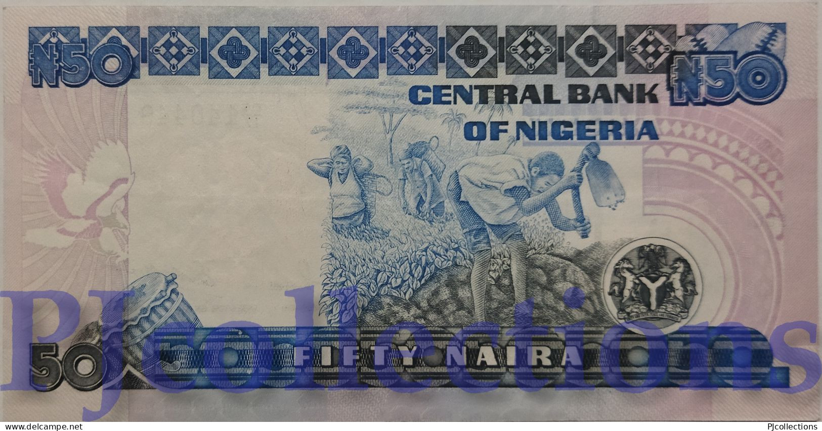 NIGERIA 50 NAIRA 2001 PICK 27d AU - Nigeria