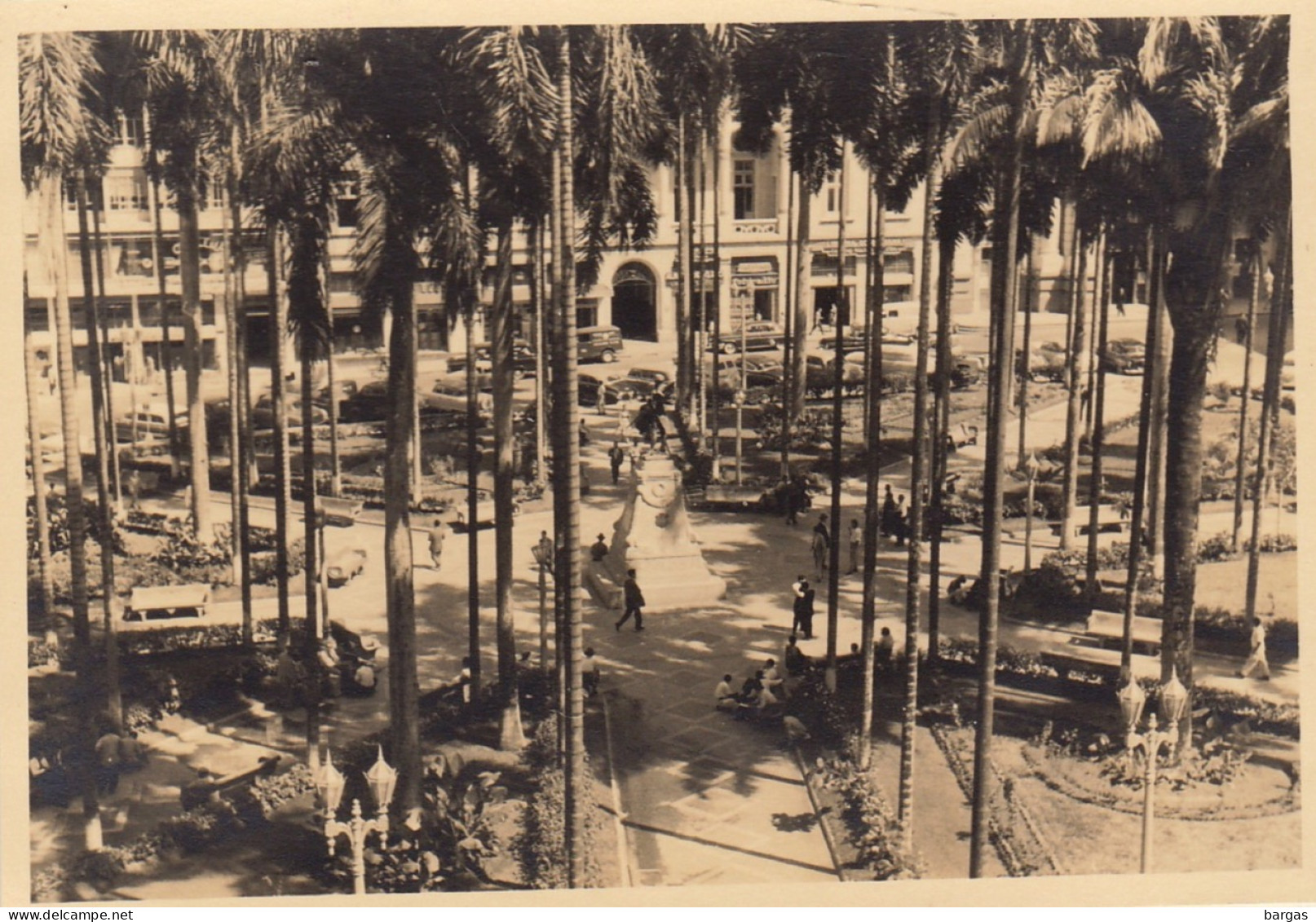 Photo Ancienne De La Colombie Cali Plaza De Caicedo - Amérique