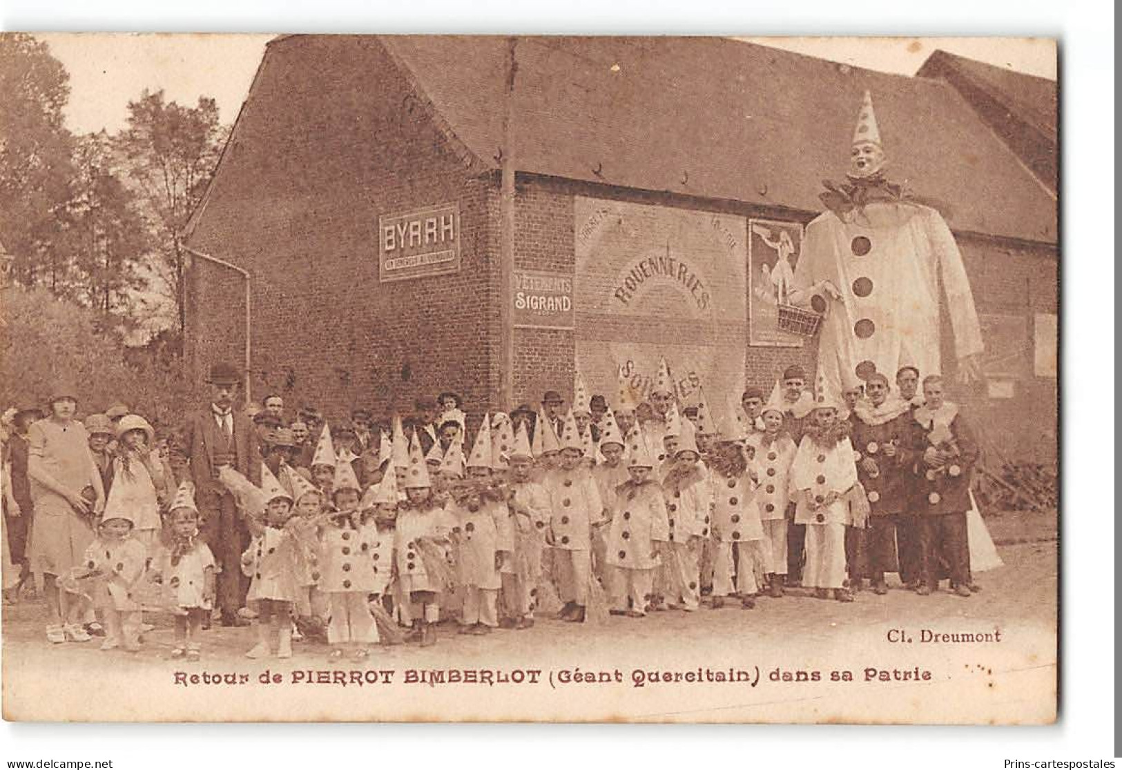 CPA 59 Le Quesnoy Retour De Pierrot Bimberlot Geant Quercitain Dans Sa Patrie - Le Quesnoy