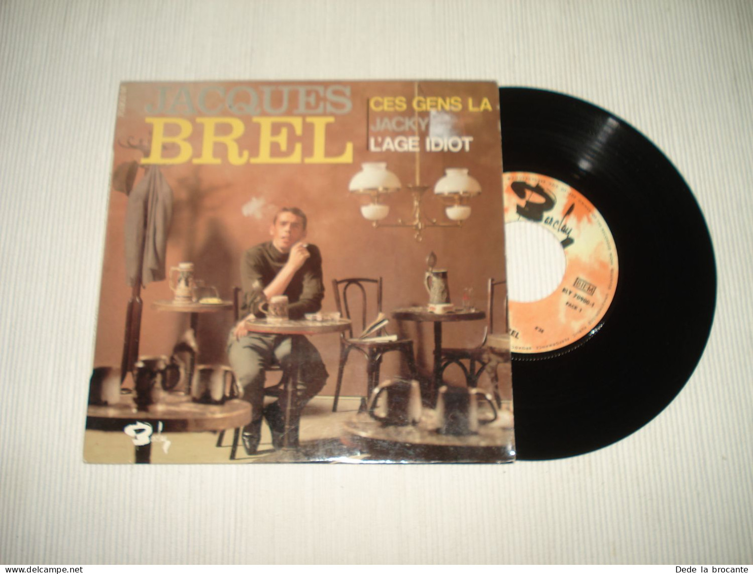 B13 / Jacques Brel – Ces Gens Là - EP – Barclay – 70 900 M - Fr 1965  NM/NM - Spezialformate