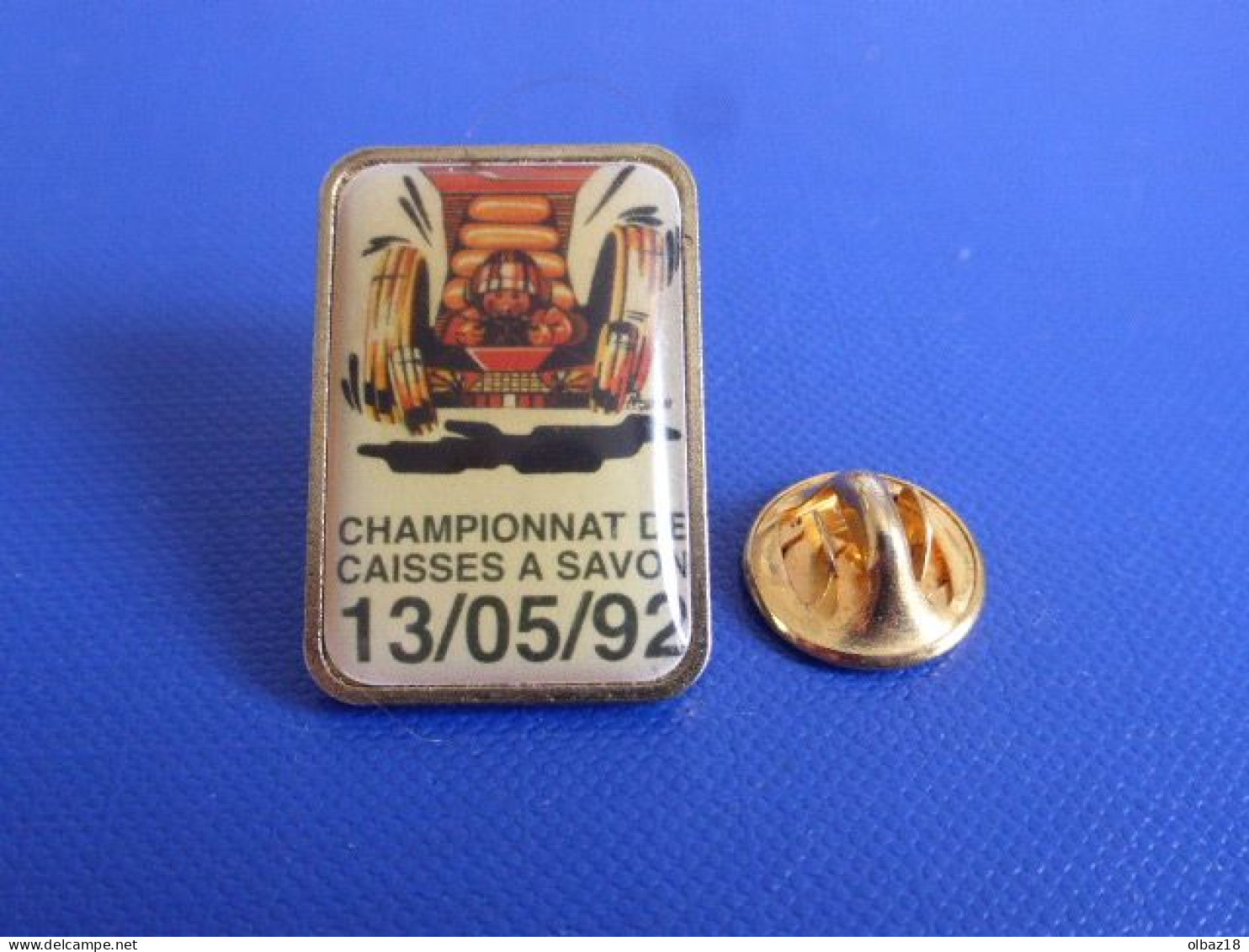 Pin's Championnat De Caisses à Savon 13/05/92 - Courses Dessin (JE43) - Autorennen - F1