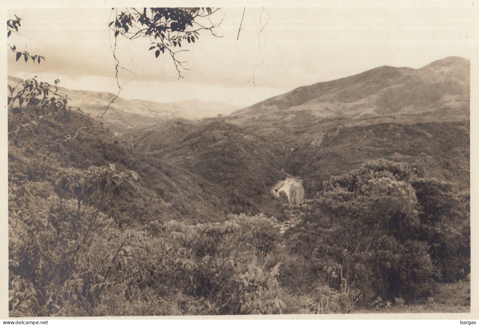 Photo Ancienne De La Colombie Chute Du Rio Grande - Amérique