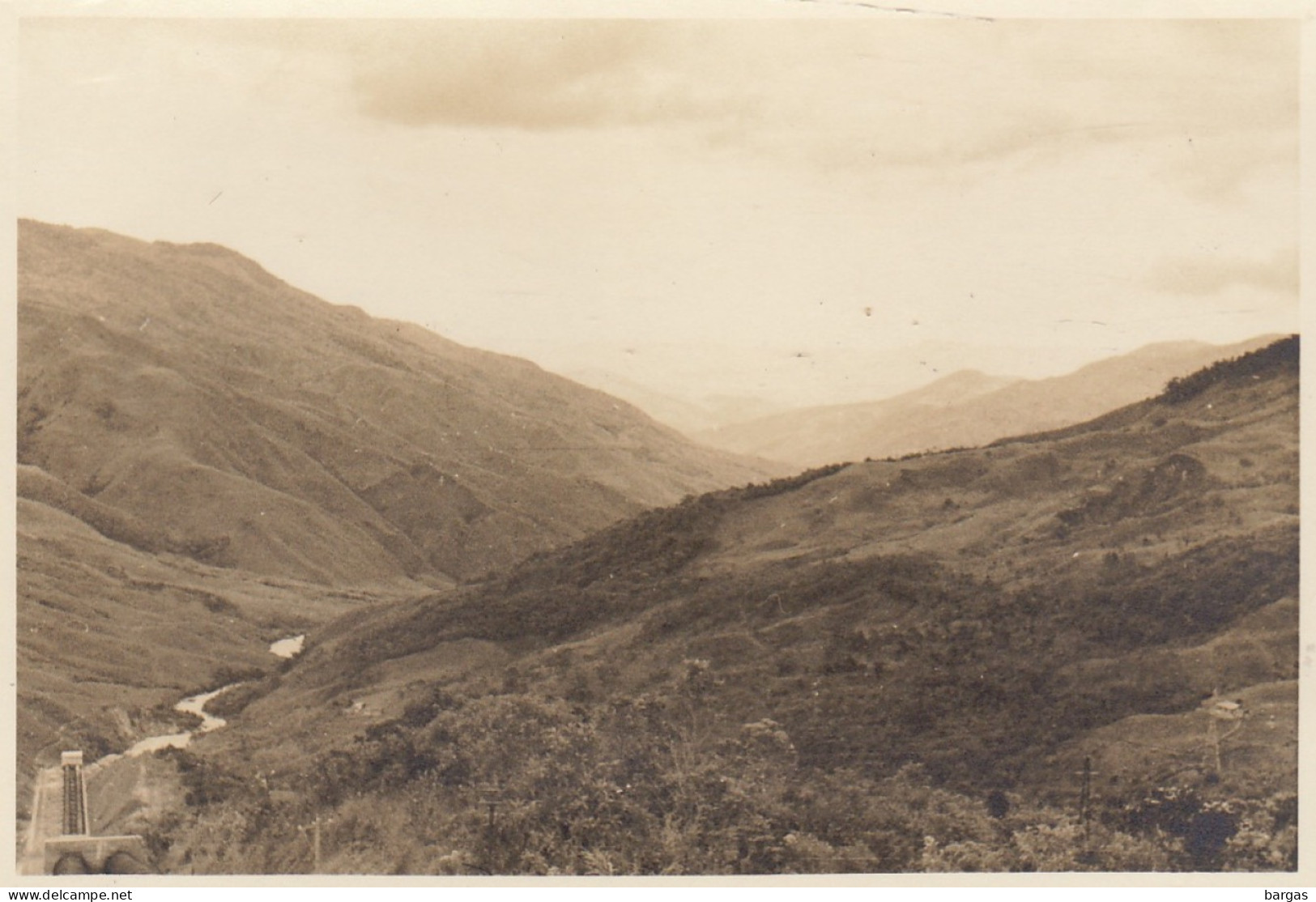 Photo Ancienne De La Colombie Vallée Du Rio Grande - Amérique