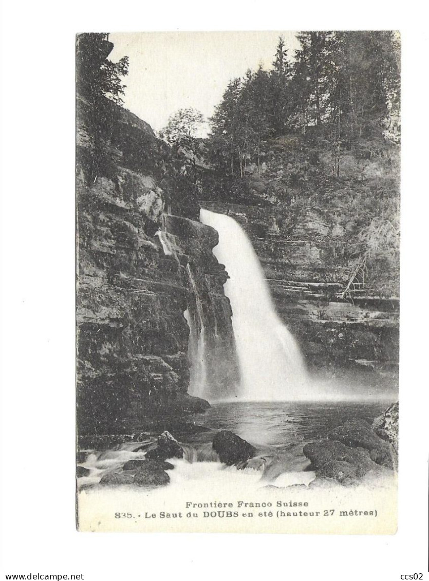 Le Saut Du Doubs En été - Les Brenets