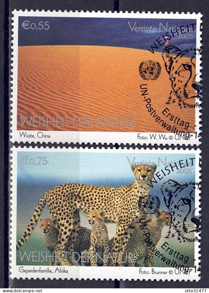 UNO Wien 2005 - Weisheit Der Natur, Nr. 439 - 440, Gestempelt / Used - Used Stamps
