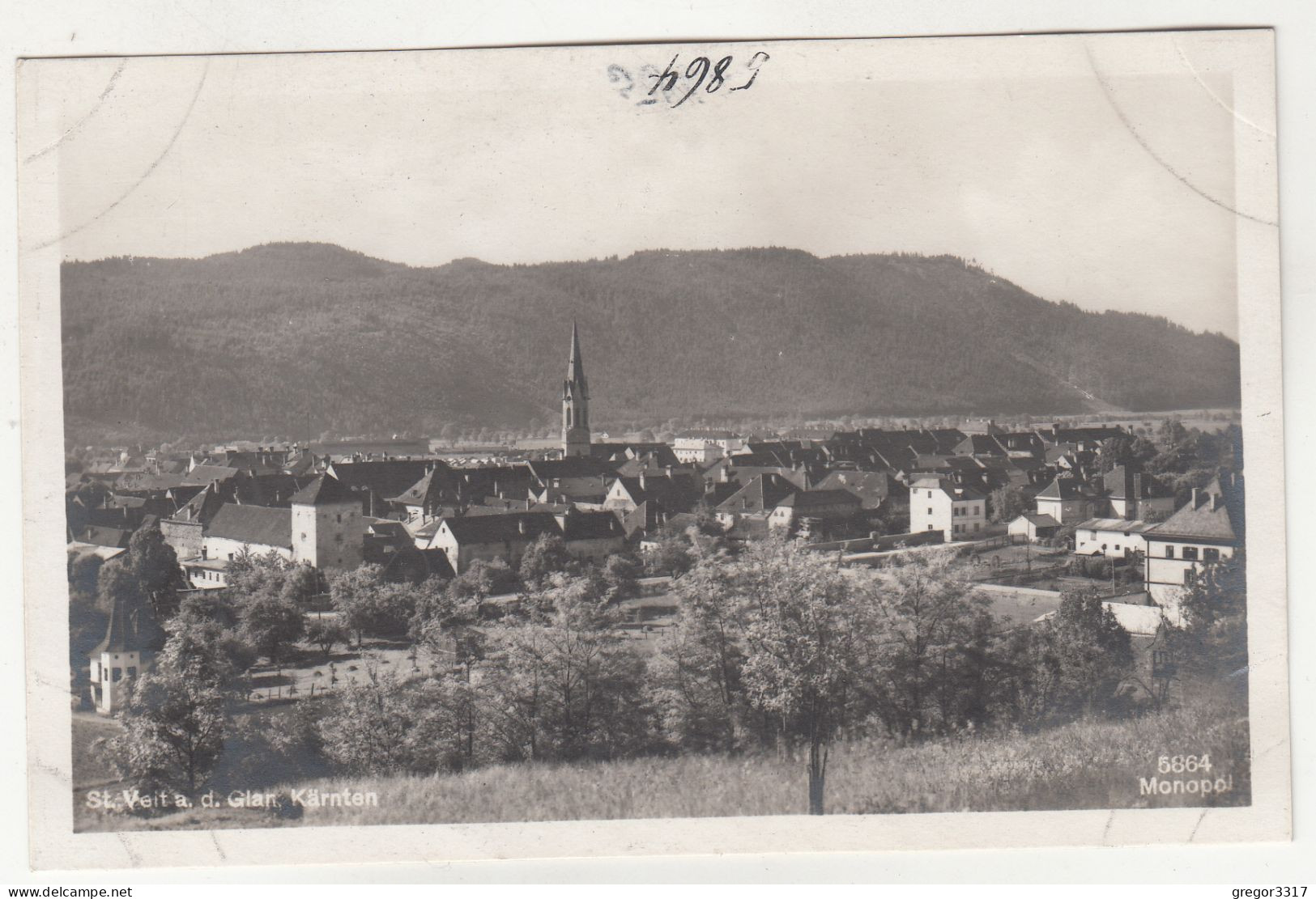 E4412) ST. VEIT A. D. GLAN - Kärnten -schöne, Alte S/W FOTO AK - - St. Veit An Der Glan