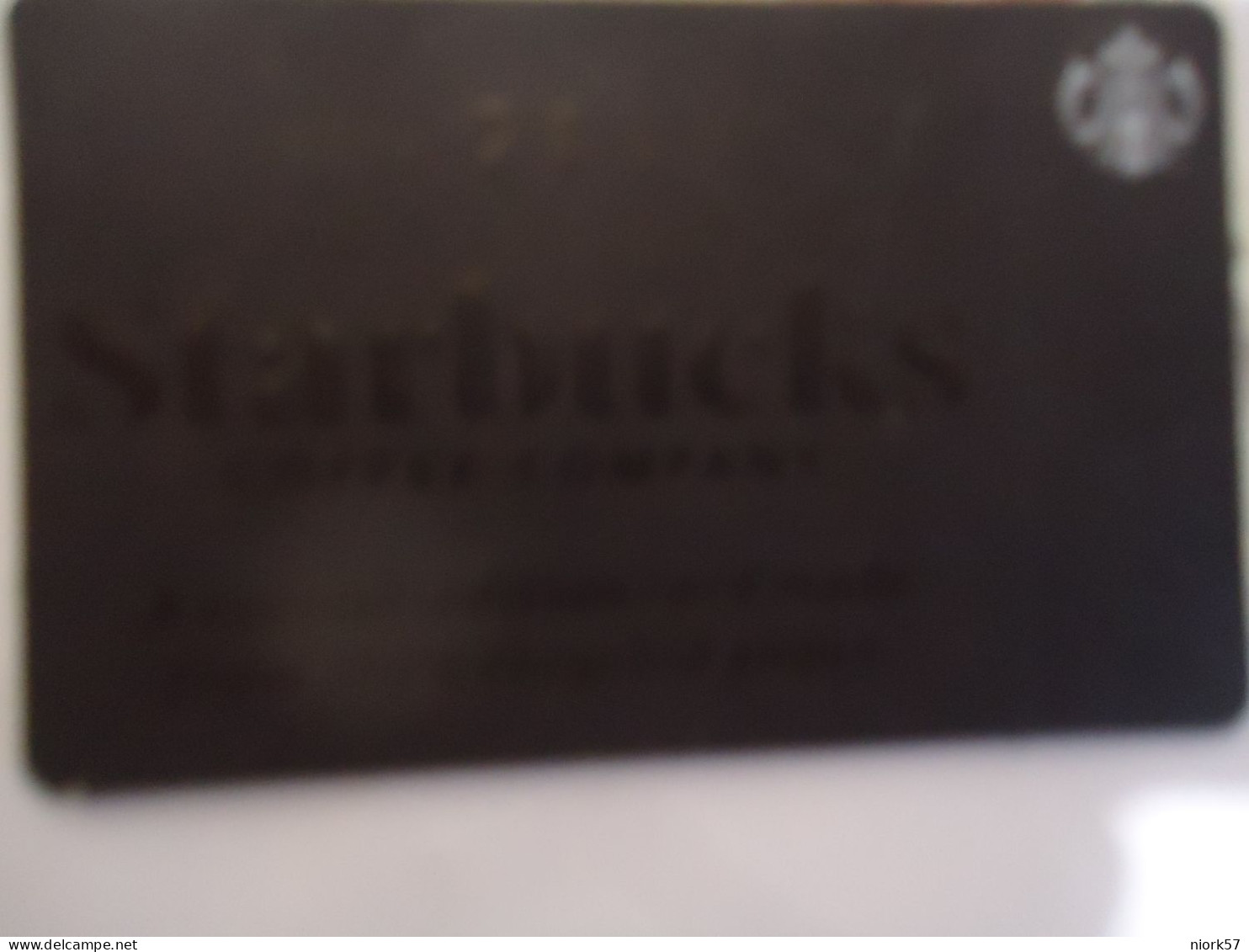 UNITED STATES CARDS CAFE  STARBUCKS - Other & Unclassified