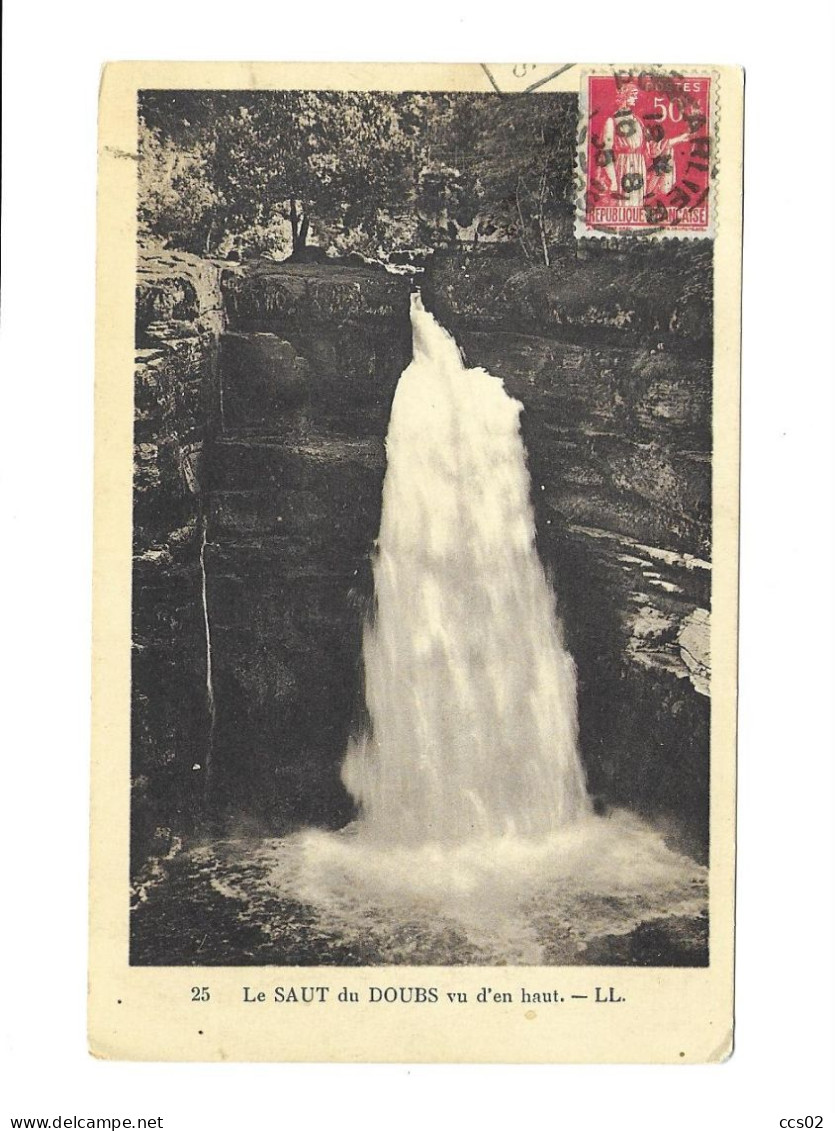 Le Saut Du Doubs Vu D'en Haut - Les Brenets