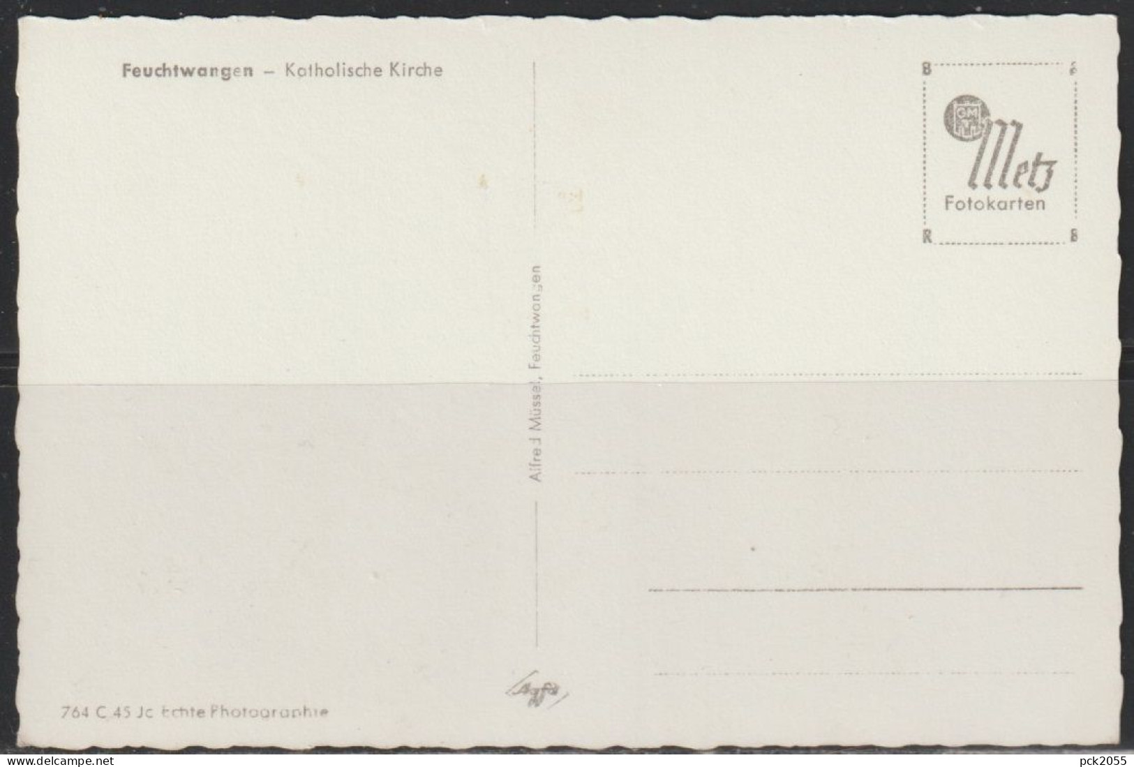 Feuchtwangen - Katholische Kirche - Nicht Gelaufen ( AK 4772 )  Günstige Versandkosten - Feuchtwangen