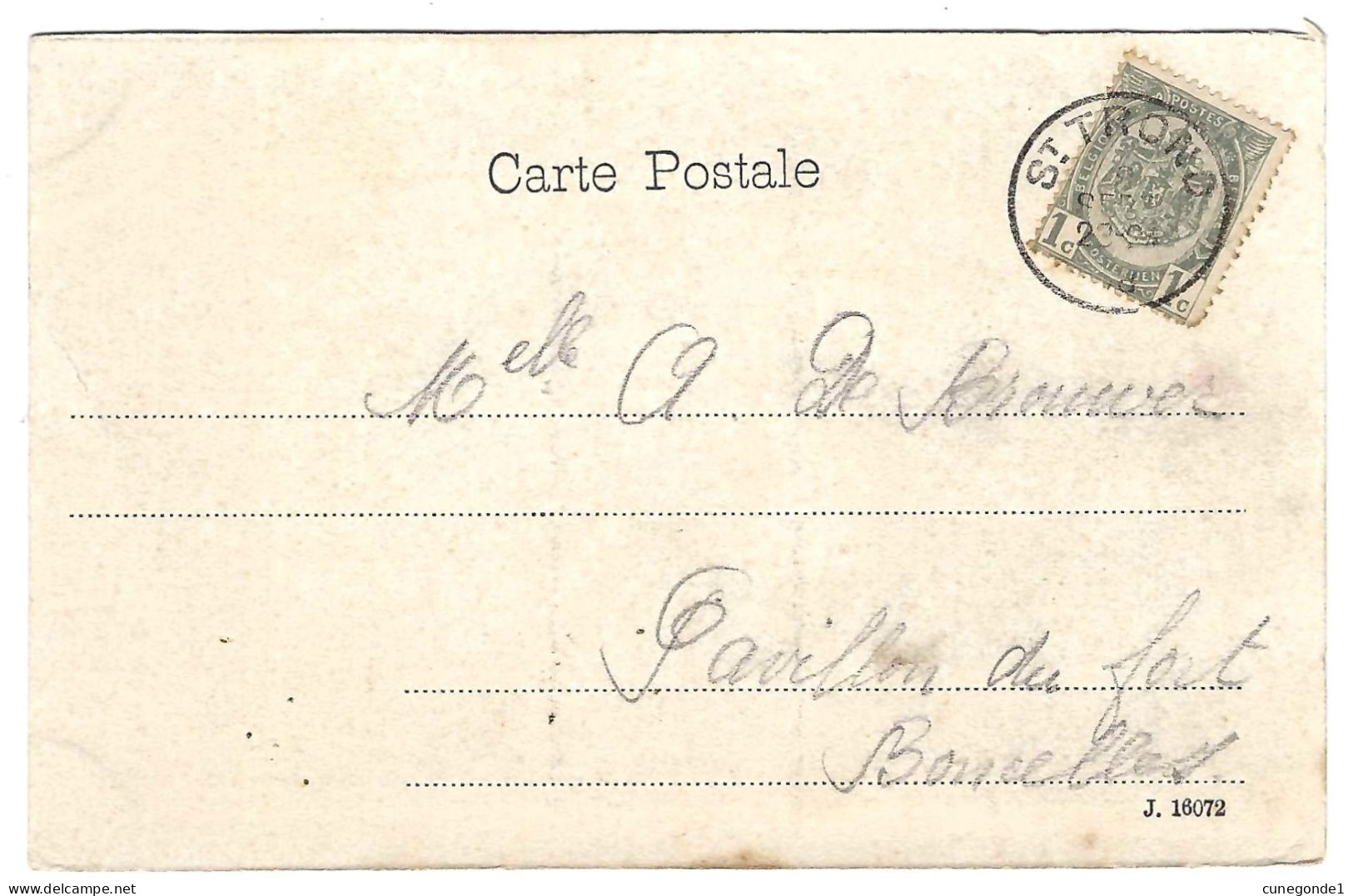 P.K. SINT TRUIDEN / St TROND : Hôpital - Kleur - Gelopen Voor 1906 - J.  - 2 Scans - Sint-Truiden