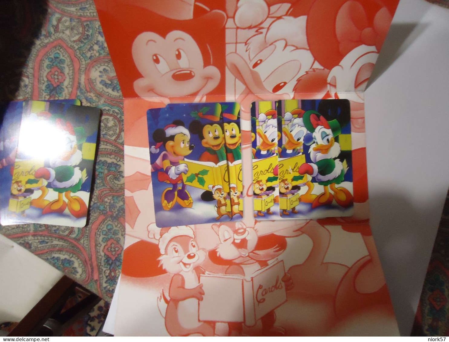 GREAT BRIITAIN     UK  MINT CARDS  DISNEY   MICKEY   MOUSE PUZZLES - Puzzles