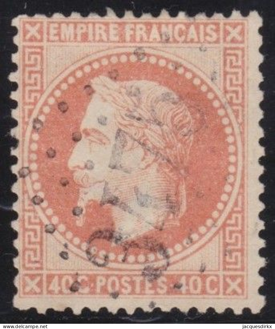 France  .  Y&T   .     31     .   O      .    Oblitéré - 1863-1870 Napoléon III Lauré