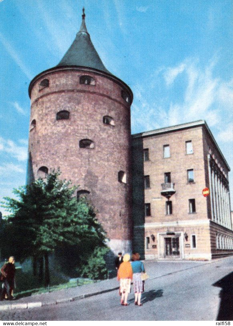 1 AK Latvia / Lettland * Pulverturm In Riga Teil Der Rigaer Stadtbefestigung - D. Altstadt Ist Seit 1997 UNESCO Welterbe - Lettland