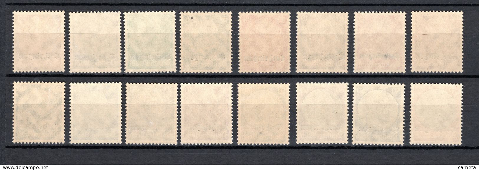 FRANCE  ALSACE LORRAINE   N° 24 à 39    NEUFS SANS CHARNIERE  COTE  88.00€   TIMBRES D'ALLEMAGNE  VOIR DESCRIPTION - Unused Stamps