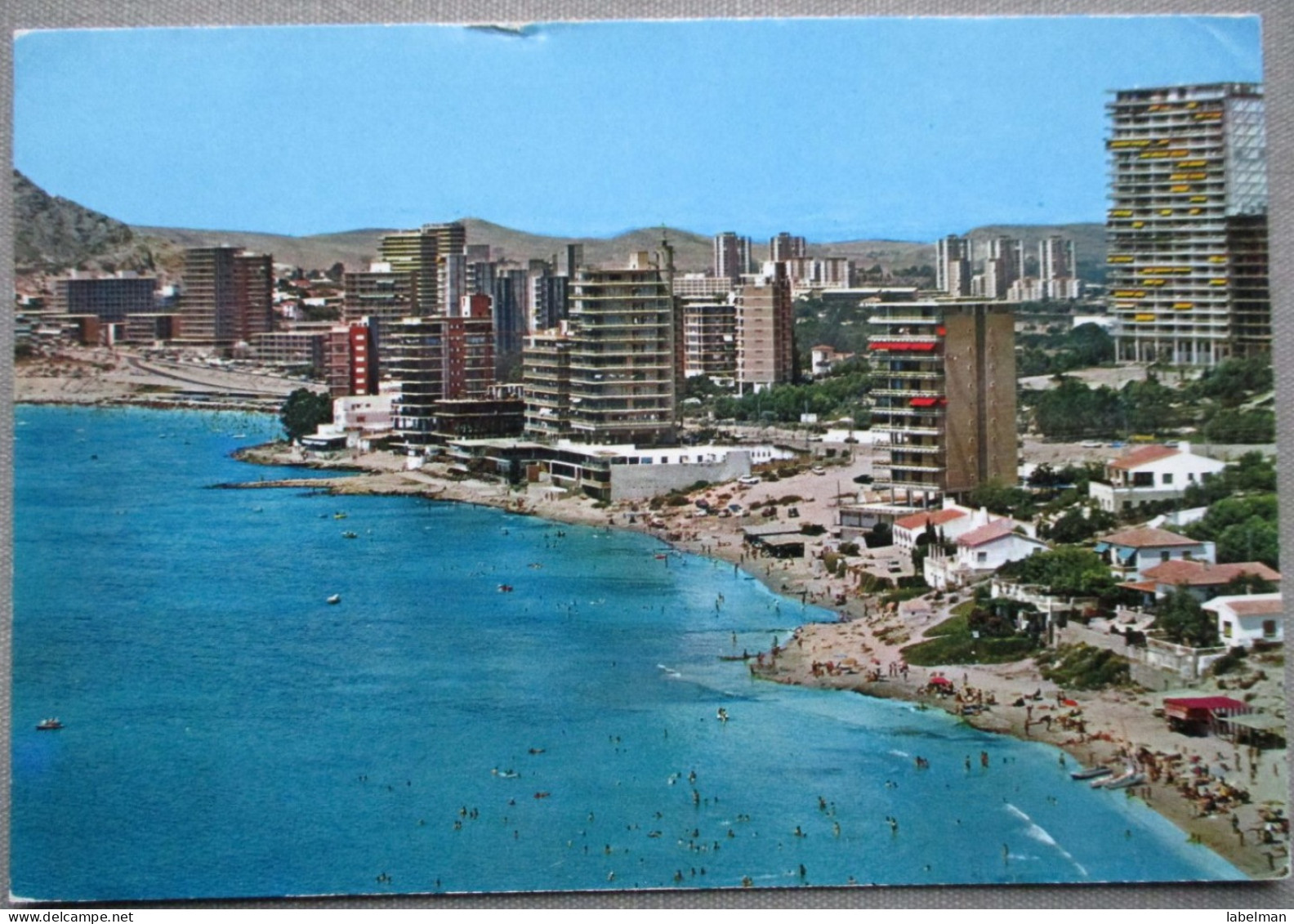 SPAIN SPAGNE VALENCIA ALICANTE ESPLANADE BEACH TARJETA POSTAL POSTCARD ANSICHTSKARTE CARTEM POSTALE CARTOLINA - Segovia