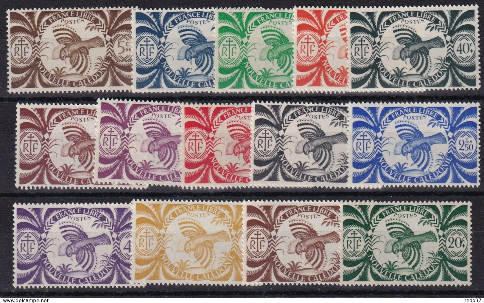 Nouvelle Calédonie N°230/243 - Neuf ** Sans Charnière - TB - Unused Stamps