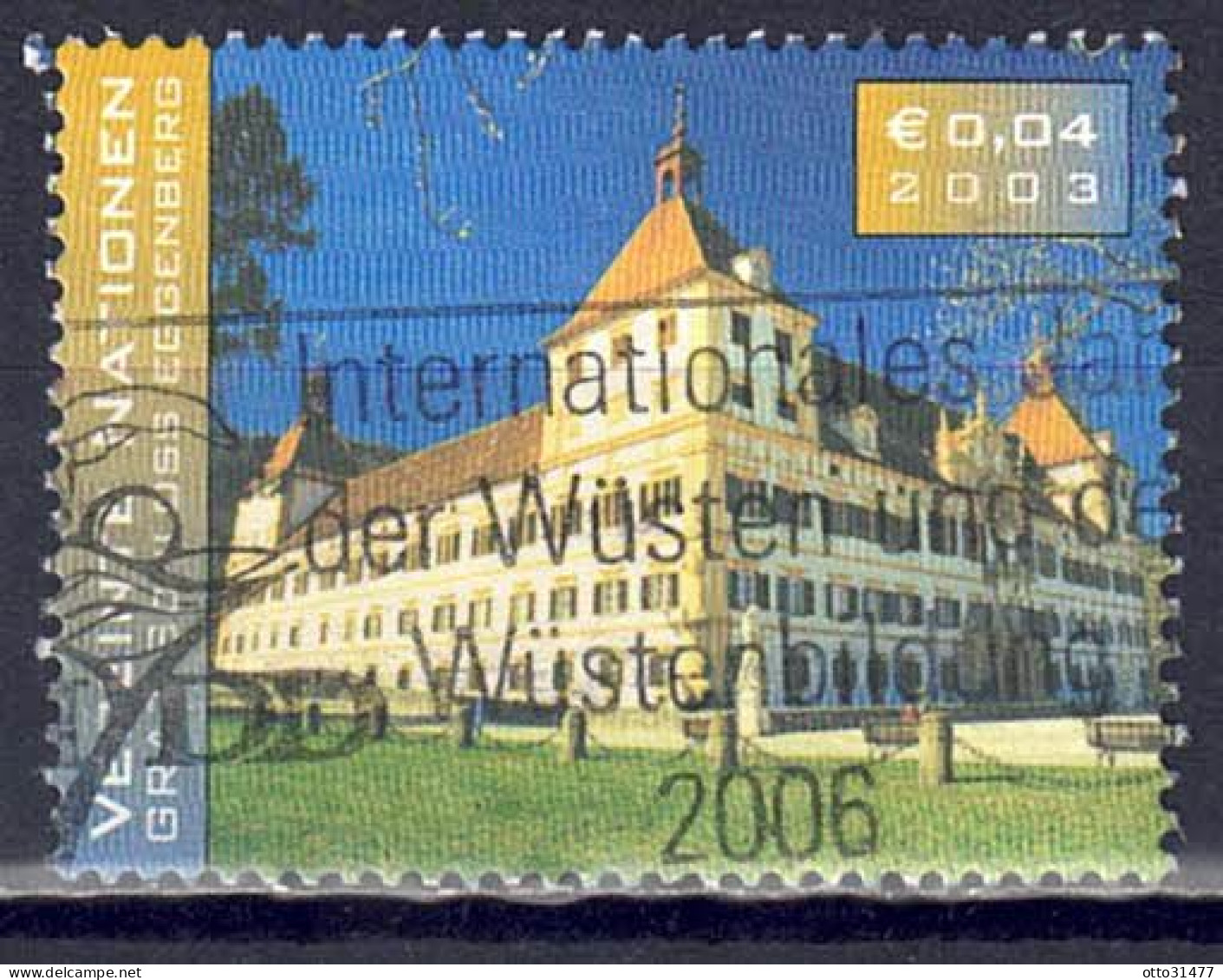 UNO Wien 2003 - UNESCO-Welterbe, Nr. 396, Gestempelt / Used - Oblitérés