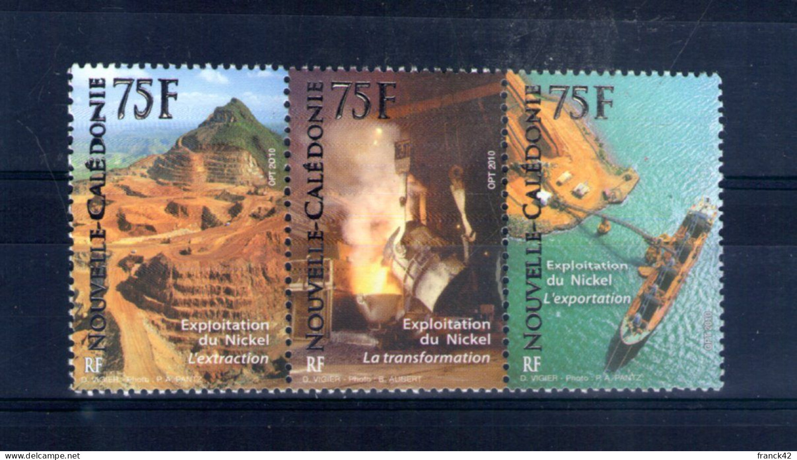 Nouvelle Calédonie. Exploitation Du Nickel. 2010 - Unused Stamps