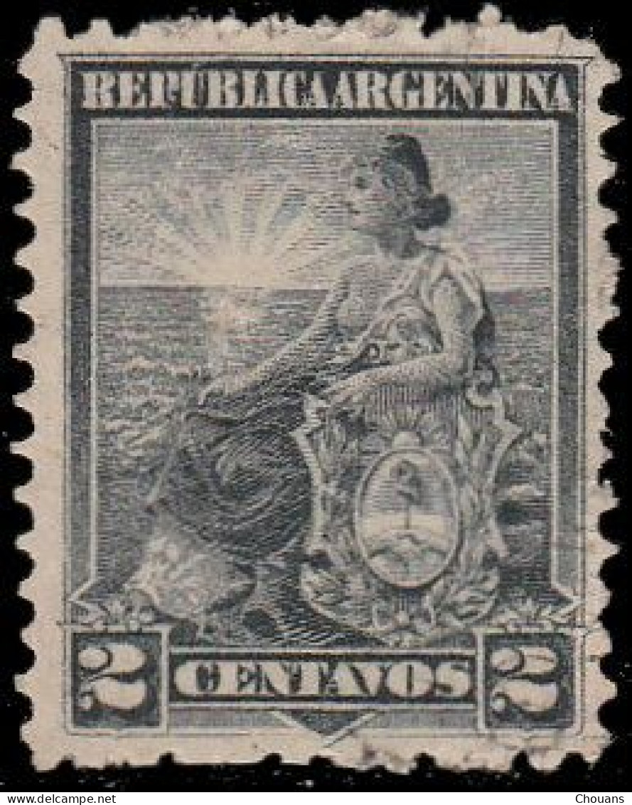 Argentine 1899. ~ YT 112/120 - Symboles De La République (3 V) - Gebraucht