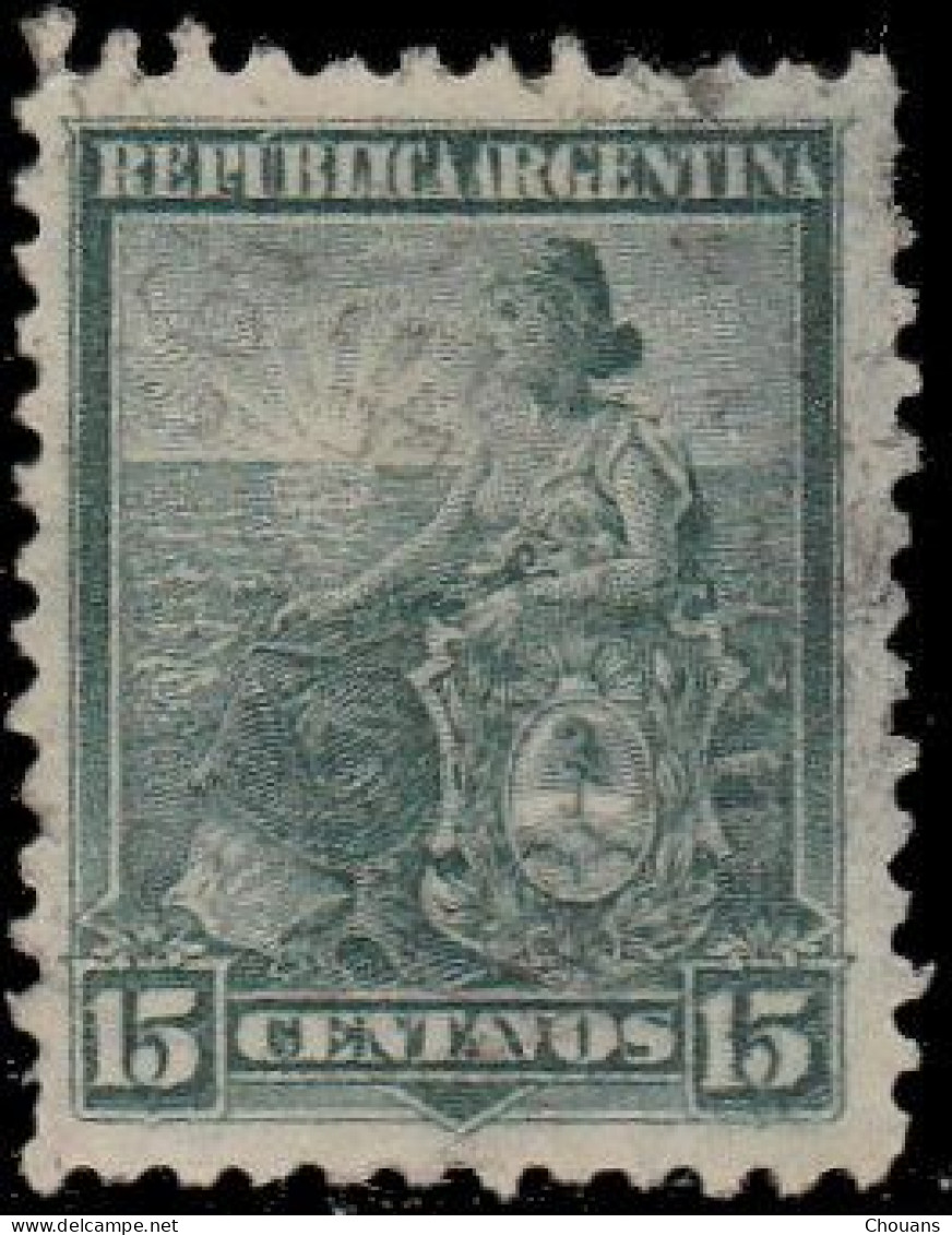 Argentine 1899. ~ YT 112/120 - Symboles De La République (3 V) - Gebraucht