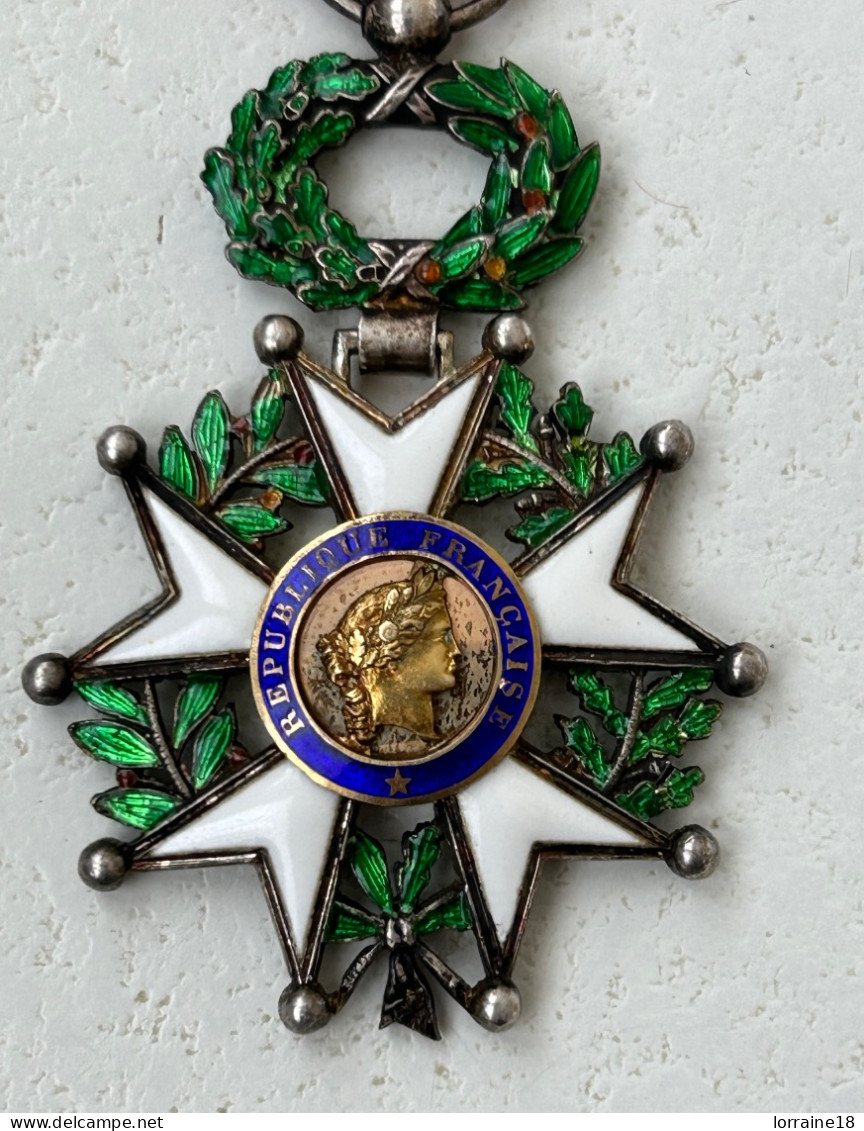 Médaille Légion D’honneur , Fabrication Bijoutier , IV République - Frankrijk