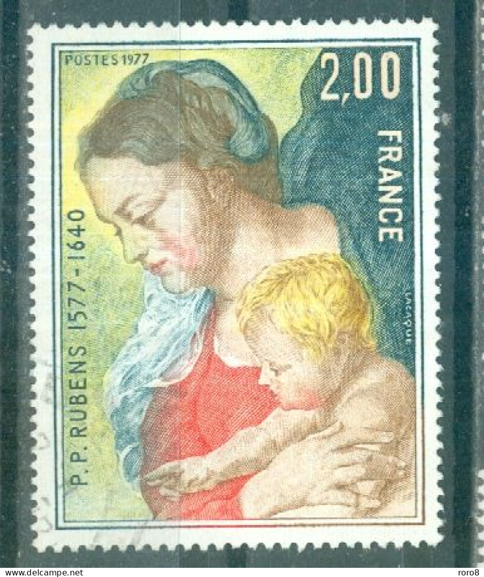 FRANCE - N°1958 Oblitéré - 400°anniversaire De La Naissance De P. P. Rubens. - Madonna