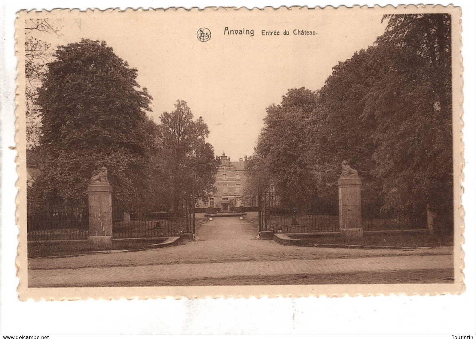 Anvaing Entrée Du Château - Frasnes-lez-Anvaing