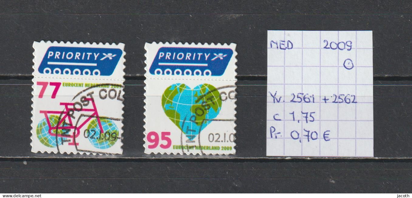 Nederland 2009 - YT 2561 + 2562 (gest./obl./used) - Gebruikt