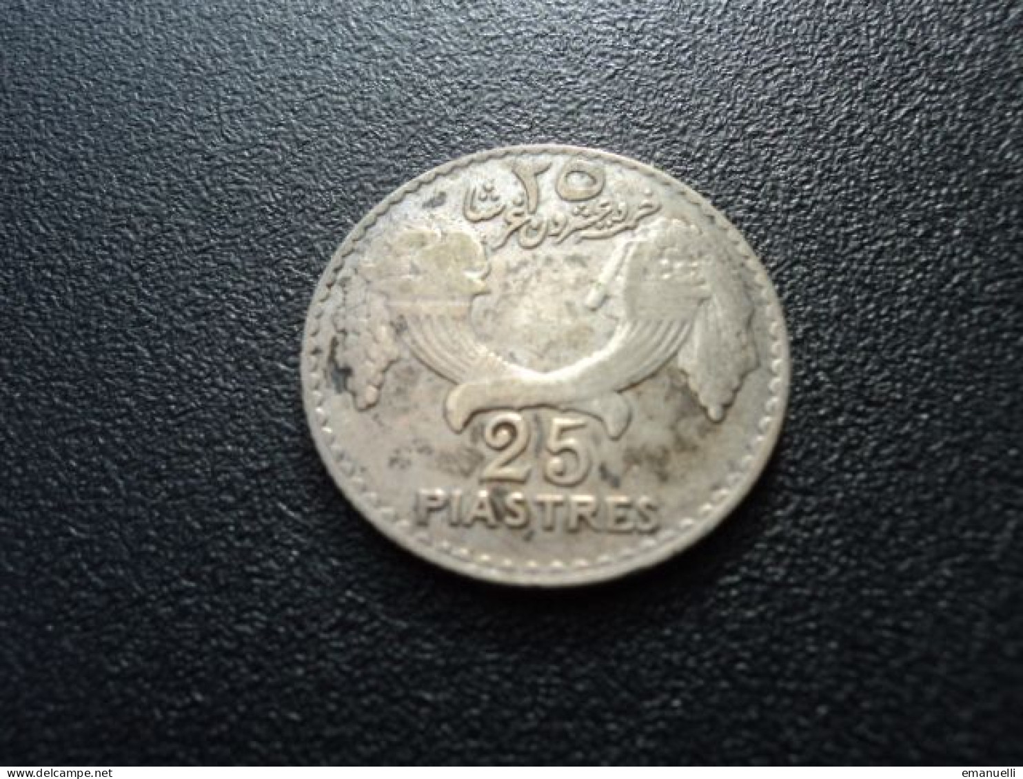 LIBAN : 25 PIASTRES   1929 *   G.35 / KM 7    TTB / TB+ - Lebanon