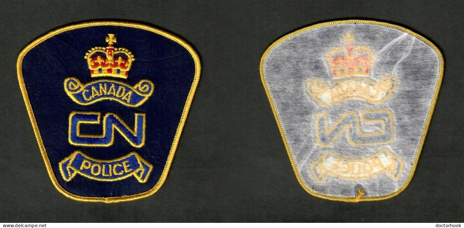 CANADA.--- "C.N. POLICE" PATCH (AP-9) - Polizei