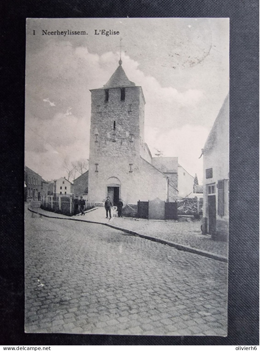 CP BELGIQUE (V1917) NEERHEYLISSEM (2 Vues) L'Eglise Num 1 Edit Laflotte - Hélécine