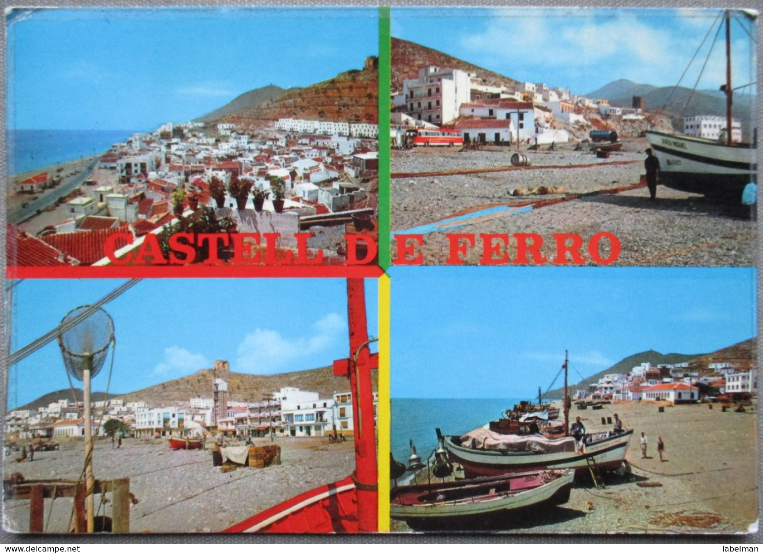 SPAIN SPAGNE ANDALUCIA CASTELL DE FERRO POSTKARTE TARJETA POSTAL POSTCARD ANSICHTSKARTE CARTE POSTALE CARTOLINA - Segovia