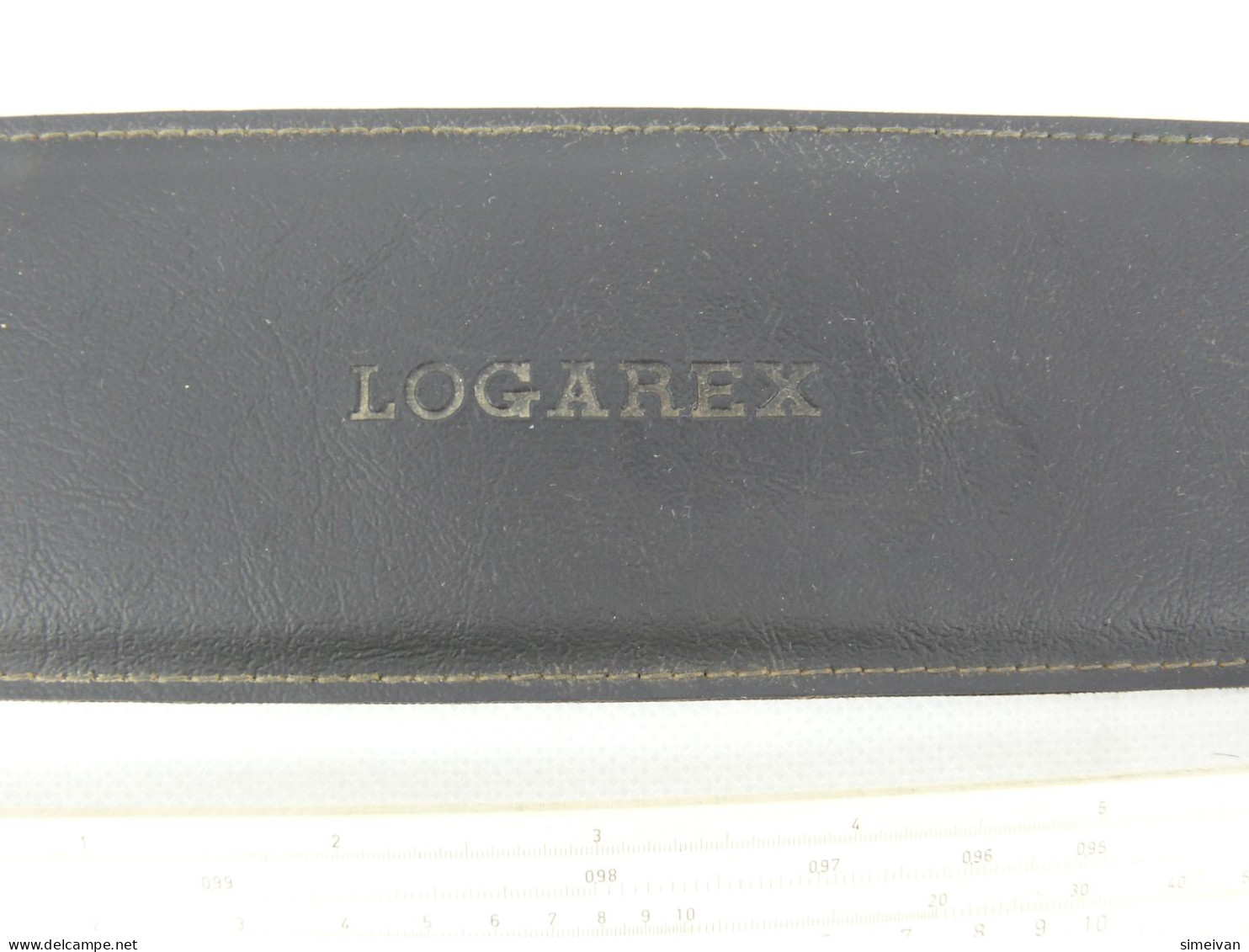 Vintage LOGAREX 27602-II Exponent Slide Rule TISON D'OR Czechoslovakia #2269 - Sonstige & Ohne Zuordnung